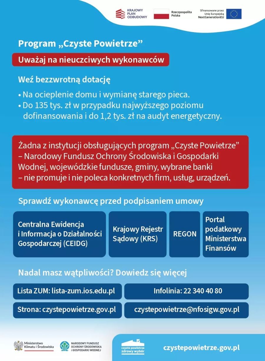 Uważaj na nieuczciwych wykonawców