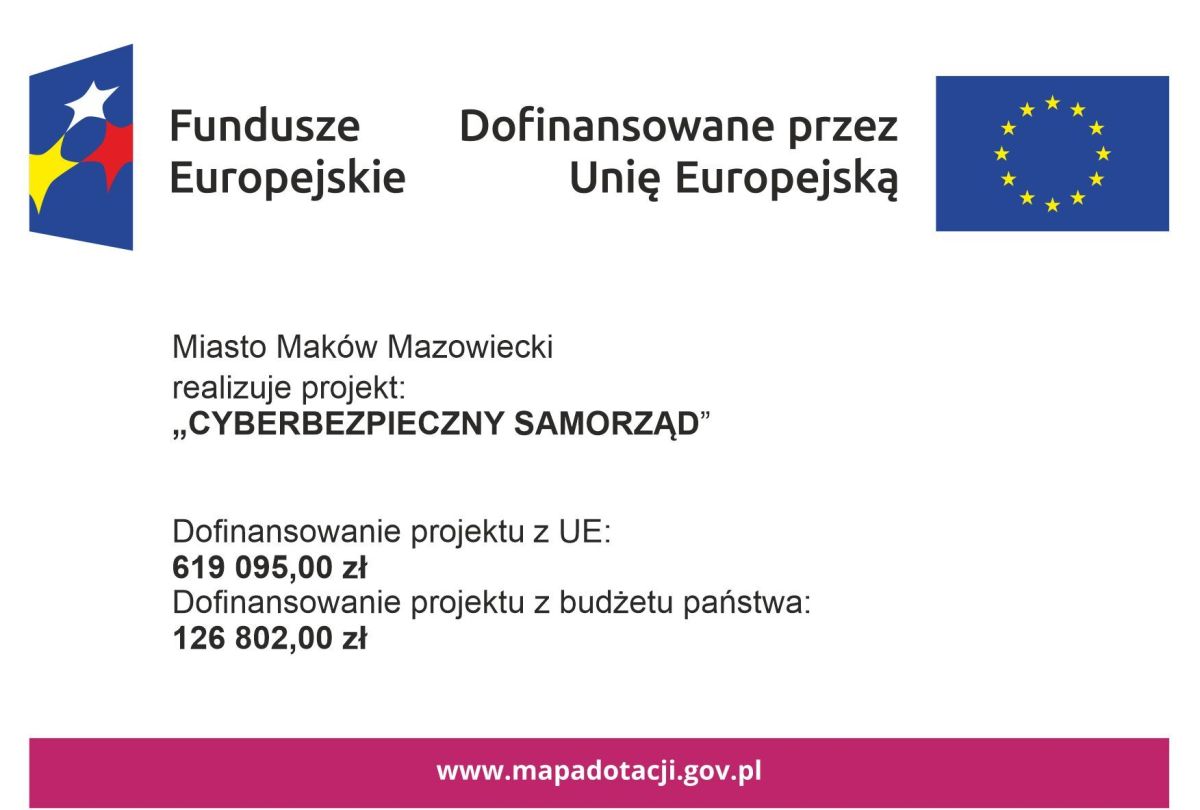 plakat cyberbezpieczny samorząd