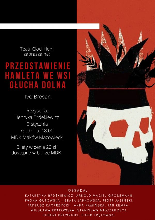 Przedstawienie Hamleta we wsi Głucha Dolna