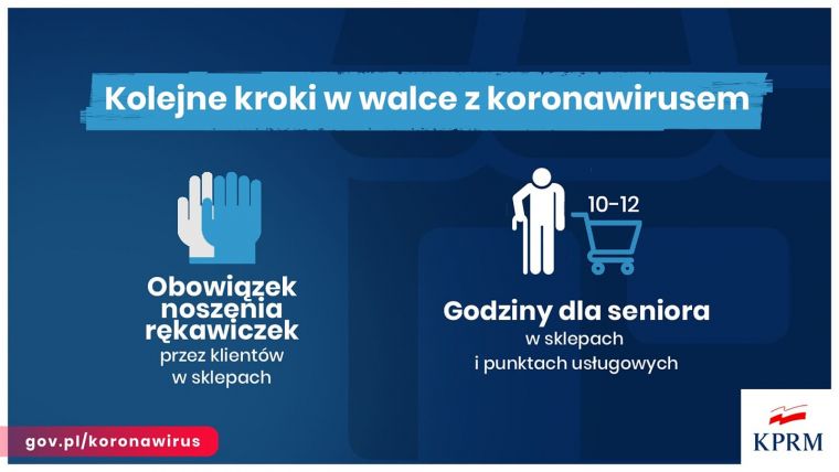 Kolejne kroki w walce z koronawirusem