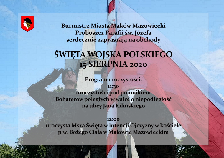 "Grafika dotycząca obchodów święta wojska polskiego, 15...