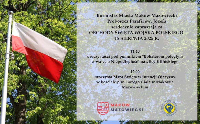 ŚWIĘTO WOJSKA POLSKIEGO W MAKOWIE MAZOWIECKIM