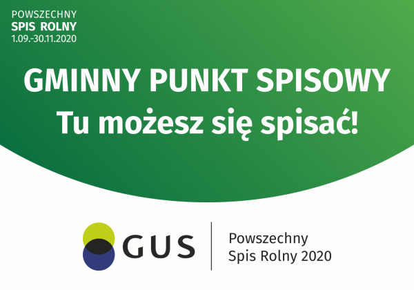 ROLNIKU, NIE MASZ KOMPUTERA? SPISZ SIĘ W GMINNYM PUNKCIE SPISOWYM!