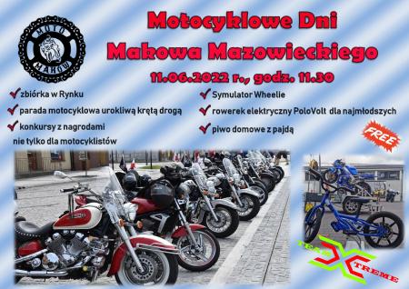 MOTOCYKLOWE DNI MAKOWA ORAZ ZLOT FOOD TRUCK