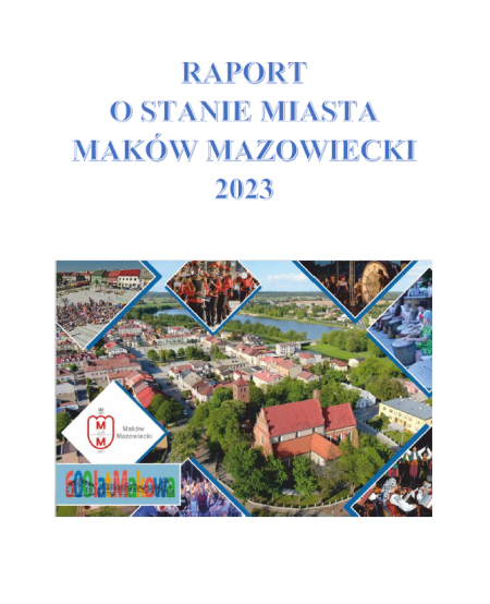 Raport o stanie Miasta Maków Mazowiecki 2023