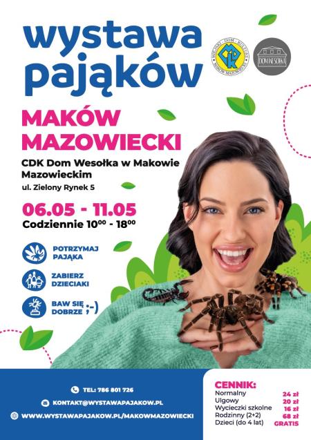 WYSTAWA PAJĄKÓW W CENTRUM DIALOGU KULTUROWEGO