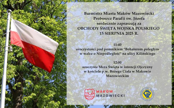 ŚWIĘTO WOJSKA POLSKIEGO W MAKOWIE MAZOWIECKIM