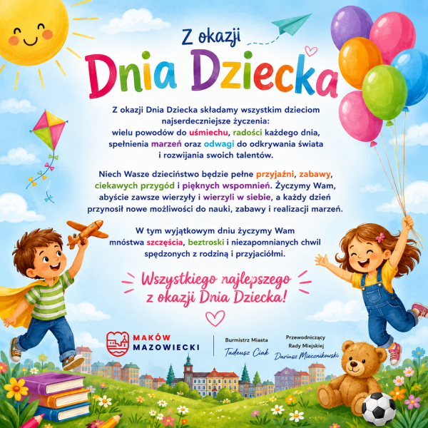 ŻYCZENIA Z OKAZJI DNIA DZIECKA